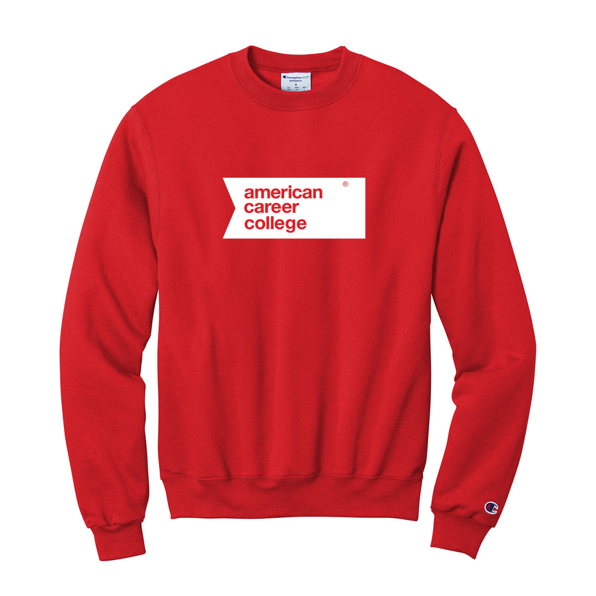 RED Champion® Powerblend® Crewneck Sweatshirt