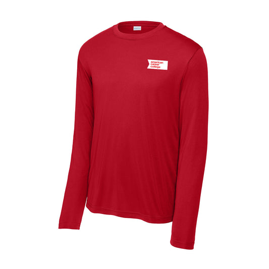 RED Sport-Tek® Long Sleeve PosiCharge® Competitor™ Tee